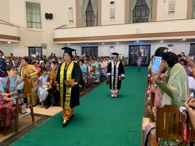 22nd Convocation of University of Pharmacy, Yangon