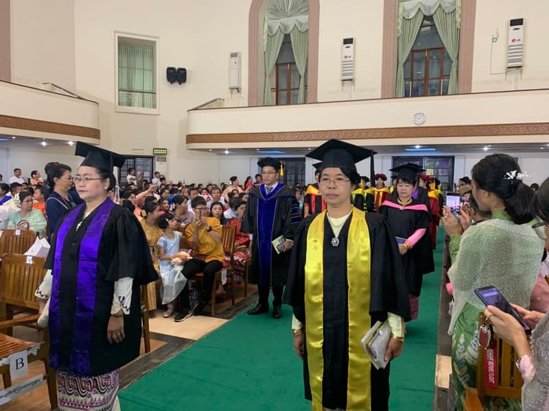 22nd Convocation of University of Pharmacy, Yangon