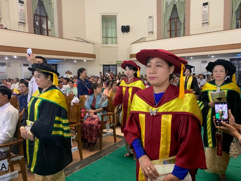 22nd Convocation of University of Pharmacy, Yangon