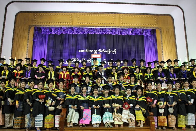 22nd Convocation of University of Pharmacy, Yangon