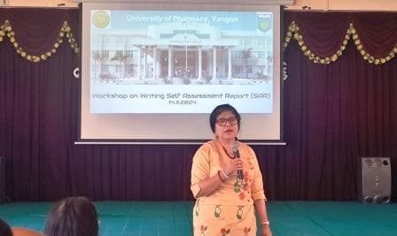 Workshop on "Writing Self-Assessment Report (SAR) based on MMCAC Criteria"