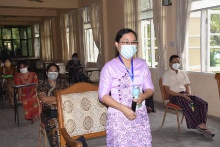 ပြည်ထောင်စုဝန်ကြီးနှင့်တွေ့ဆုံဆွေးနွေးပွဲ