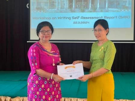 Workshop on "Writing Self-Assessment Report (SAR) based on MMCAC Criteria"