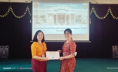 Workshop on "Writing Self-Assessment Report (SAR) based on MMCAC Criteria"