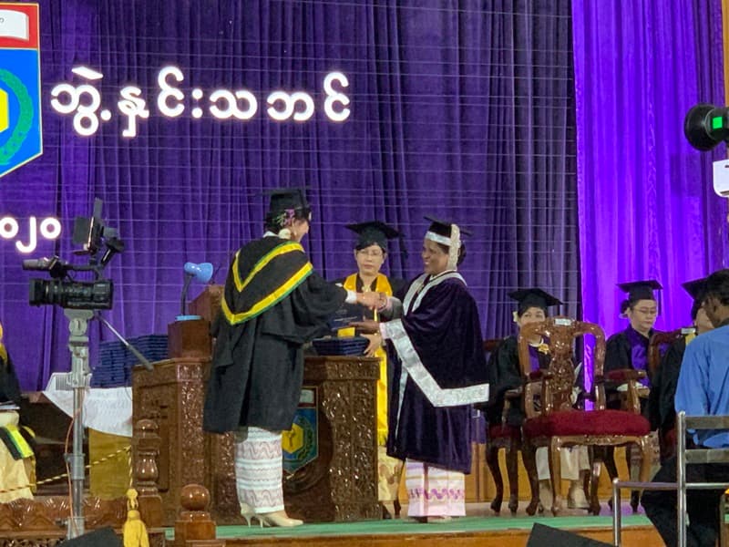 22nd Convocation of University of Pharmacy, Yangon