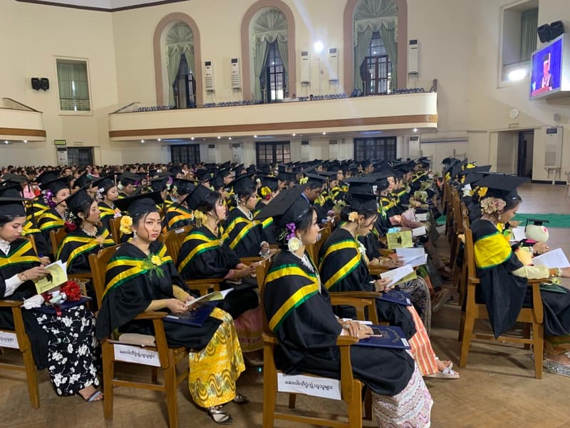 22nd Convocation of University of Pharmacy, Yangon