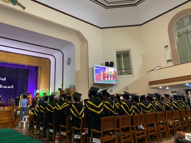 22nd Convocation of University of Pharmacy, Yangon