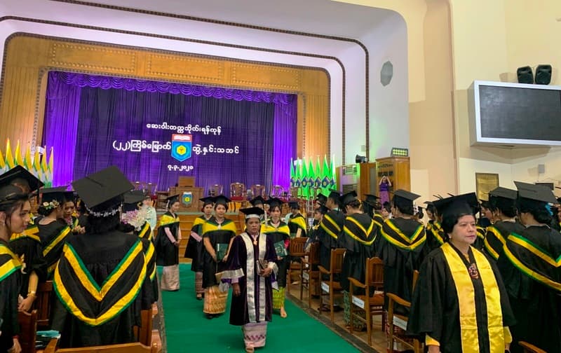22nd Convocation of University of Pharmacy, Yangon