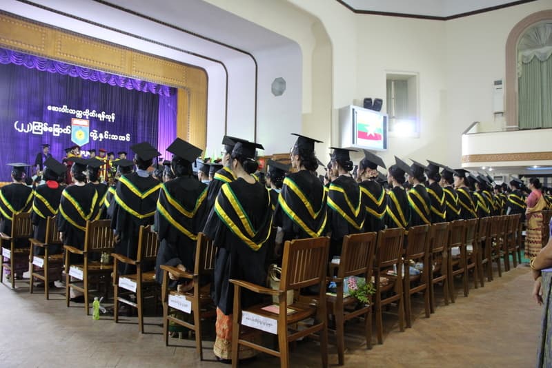 22nd Convocation of University of Pharmacy, Yangon