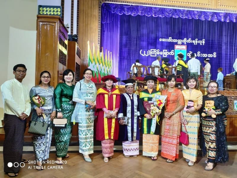 22nd Convocation of University of Pharmacy, Yangon