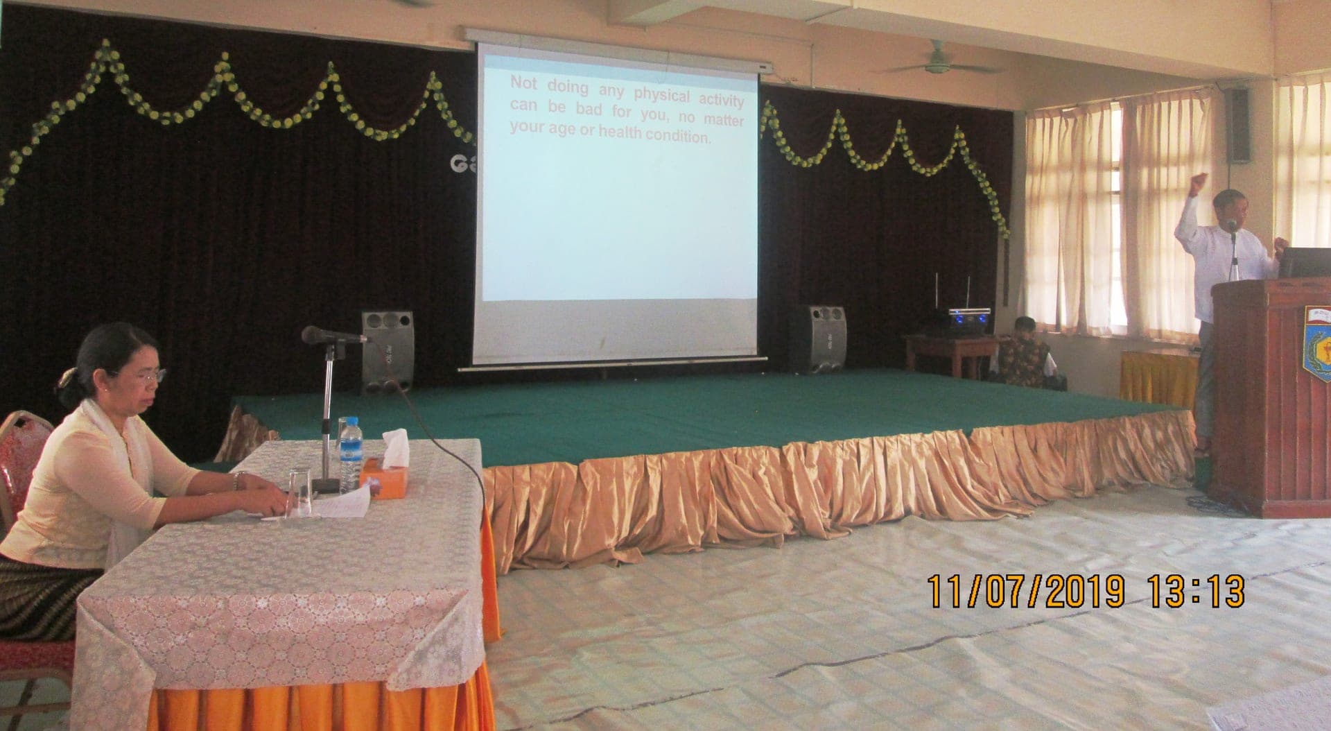 Lunch Time Talk on "Exercise is Medicine"