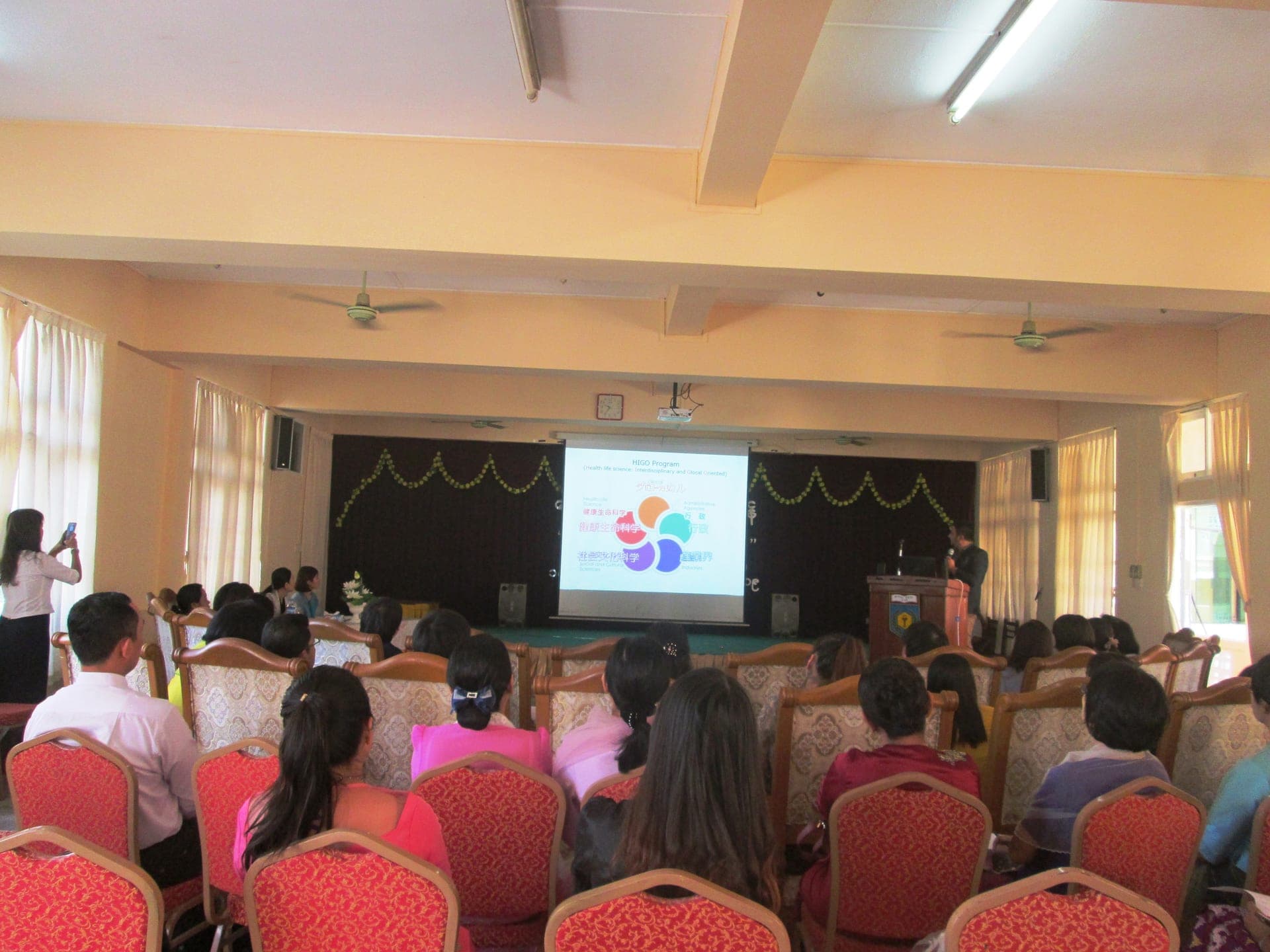 Welcoming Ceremony of students from Kumamoto University (HIGO) Program