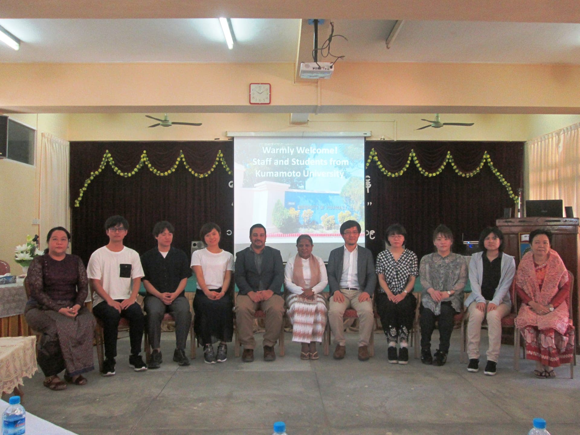 Welcoming Ceremony of students from Kumamoto University (HIGO) Program