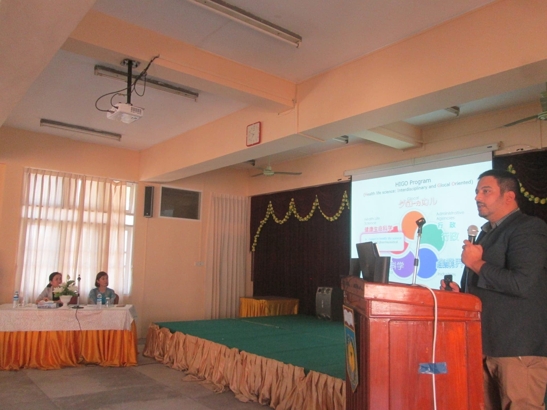 Welcoming Ceremony of students from Kumamoto University (HIGO) Program