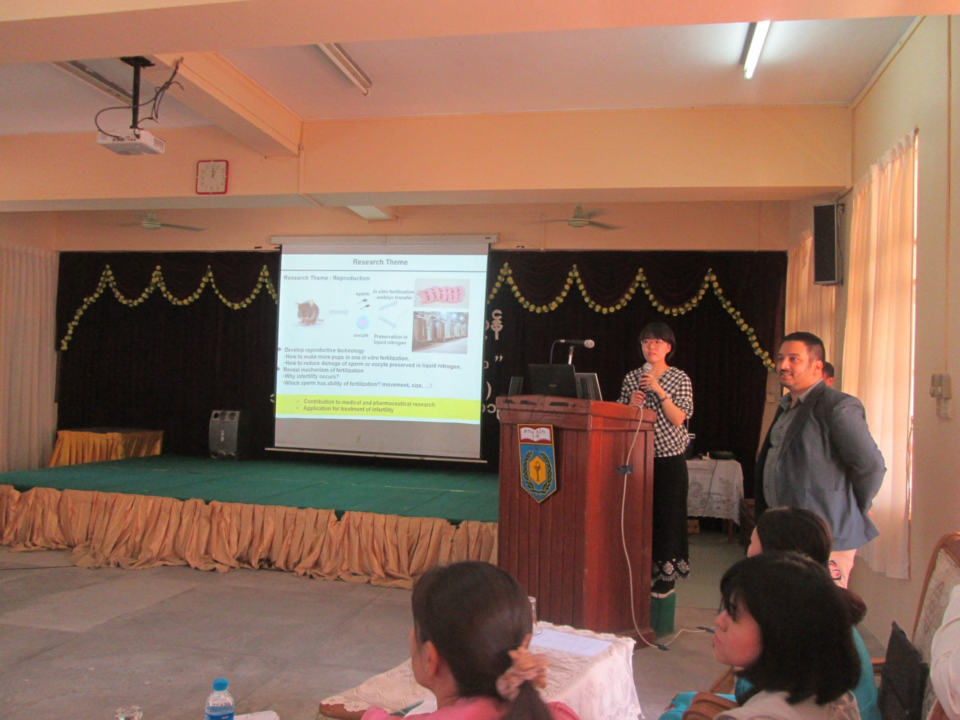 Welcoming Ceremony of students from Kumamoto University (HIGO) Program