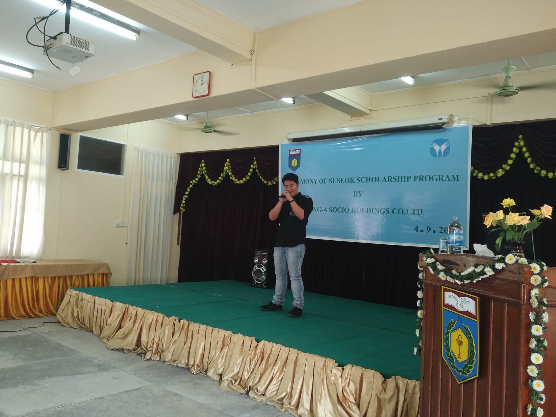 Ceremony of Scholarship and Stipend awards by Dong A Socio Holdings Co. Ltd.