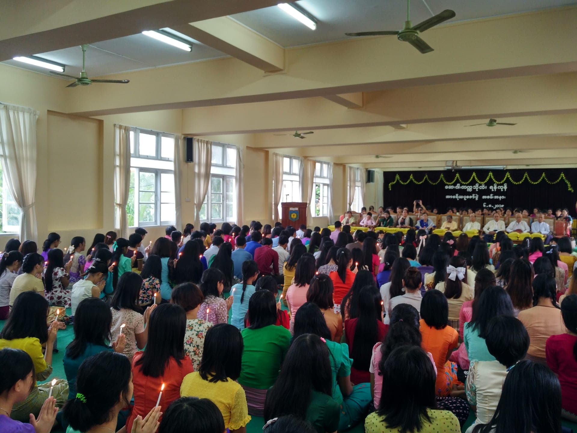 Paying homage ceremony